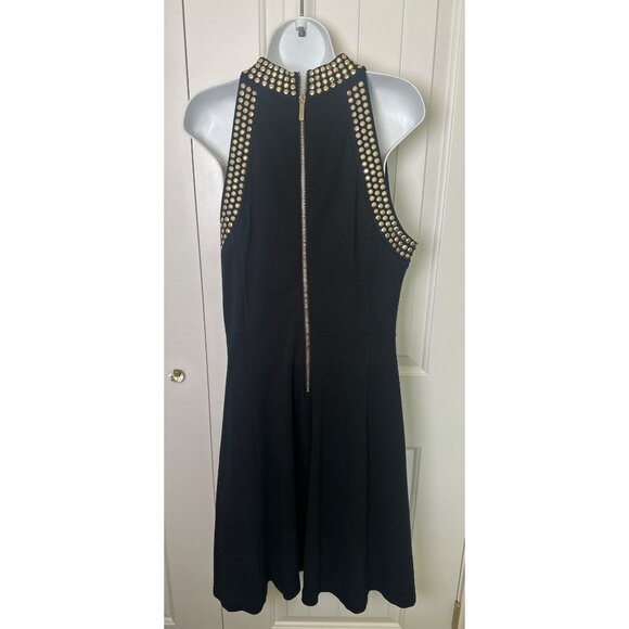 Designer Carmen Marc Valvo black sleeveless dress, Large - Picture 3 of 7